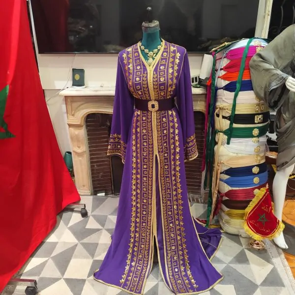 Gebrauchter marokkanischer Kaftan — photo 11