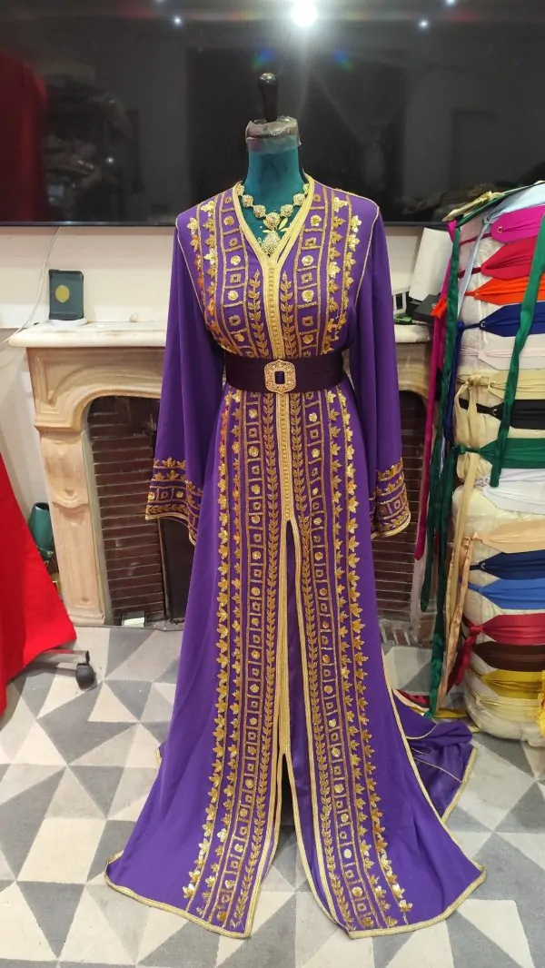 Gebrauchter marokkanischer Kaftan — photo 8