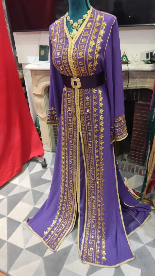 Gebrauchter marokkanischer Kaftan — photo 6