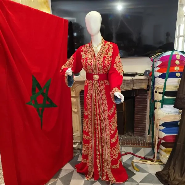 caftan marocain vip avec doublure