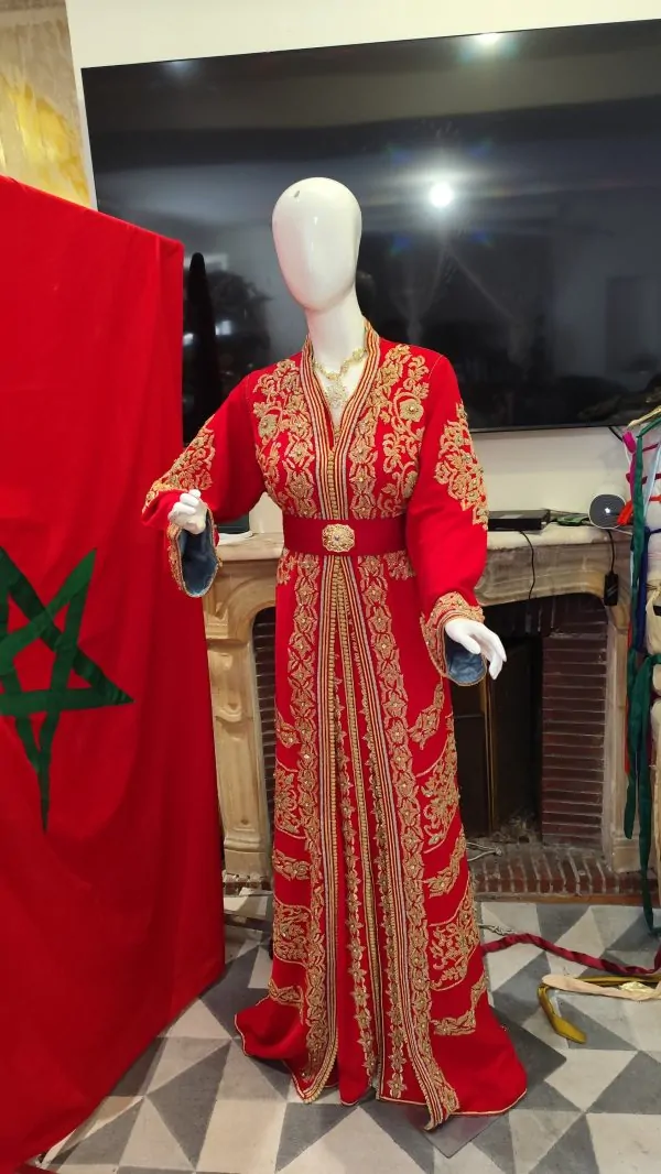 caftan marocain vip avec doublure — photo 6
