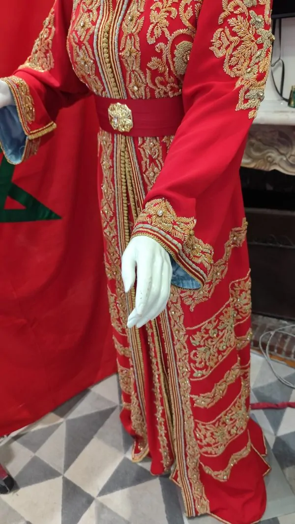 caftan marocain vip avec doublure — photo 3