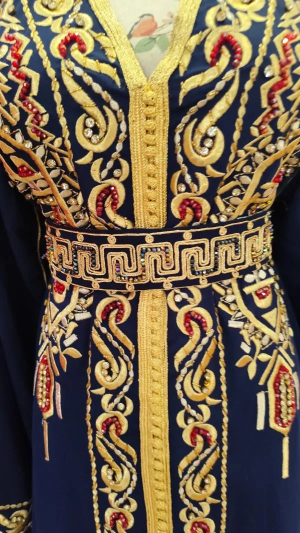 caftan marocain d occasion doublé — photo 13