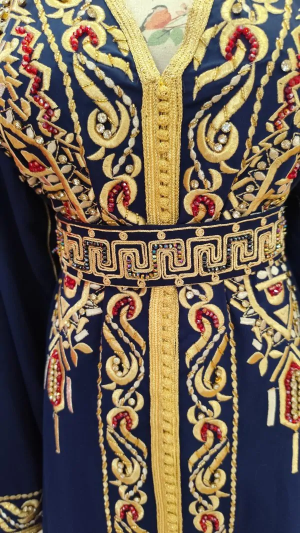 caftan marocain d occasion doublé — photo 2