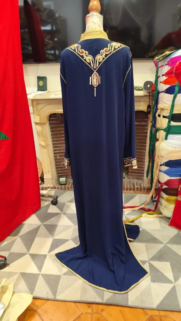 caftan marocain d occasion doublé — photo 15