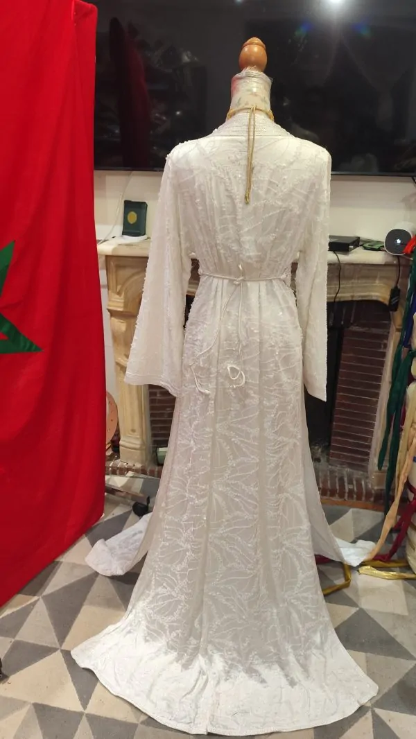 Caftano marocchino nuovo con cintura — photo 3