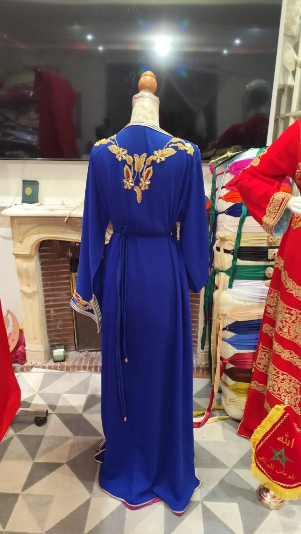 caftan marocain d occasion doublé — photo 5