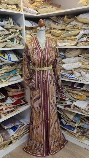 قفطان مغربي جديد