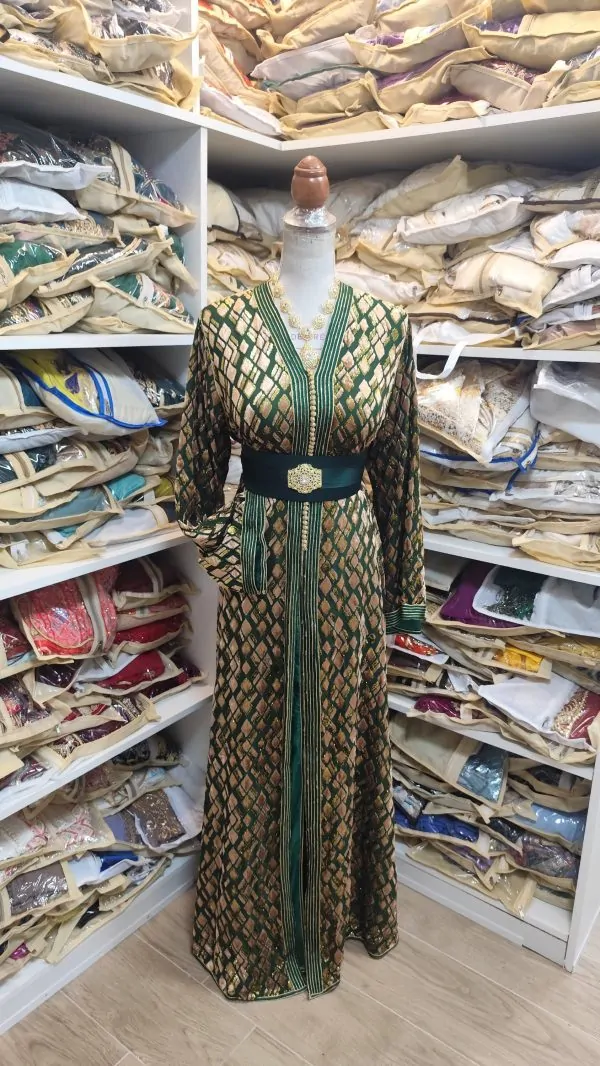 Gebrauchter marokkanischer Kaftan — photo 5