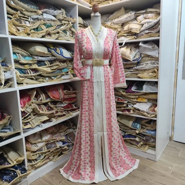 caftan marocain avec ceinture — photo 7