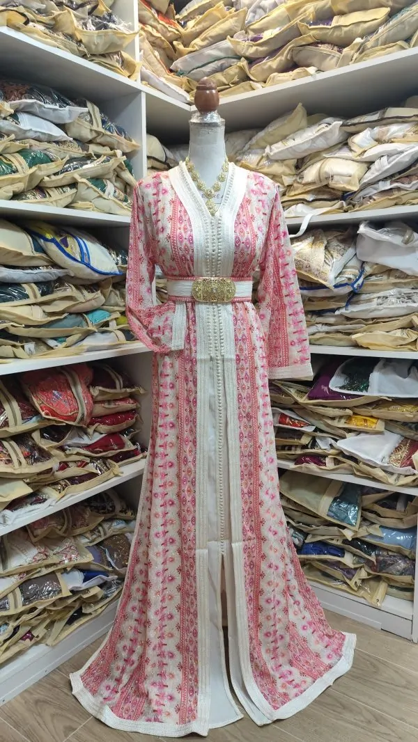 caftan marocain avec ceinture — photo 5