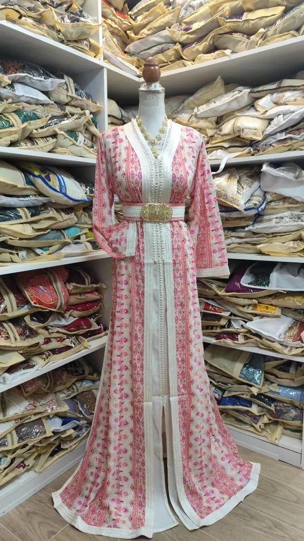 caftan marocain avec ceinture — photo 9