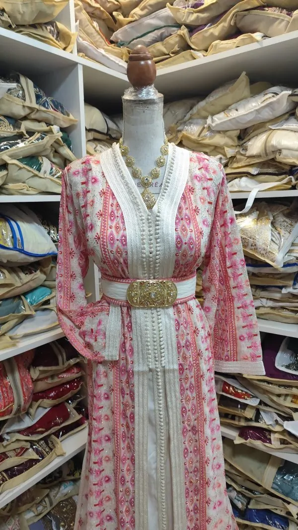 caftan marocain avec ceinture — photo 8
