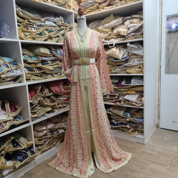 caftan marocain neuf avec ceinture — photo 13
