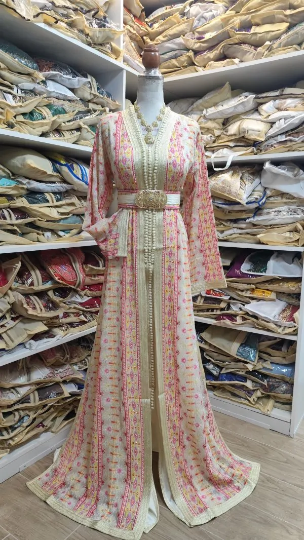 caftan marocain neuf avec ceinture — photo 10