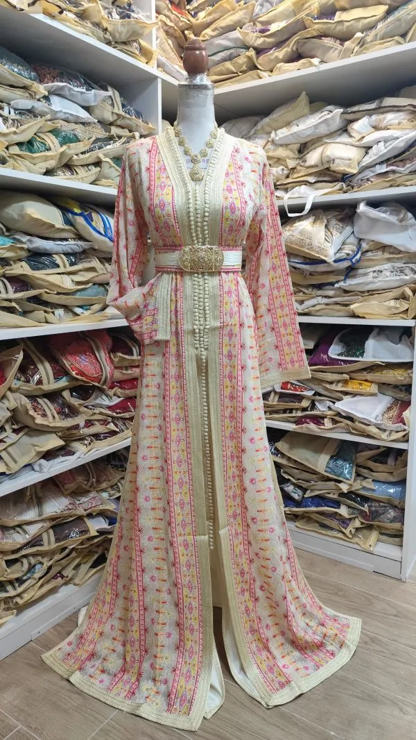 caftan marocain neuf avec ceinture — photo 12