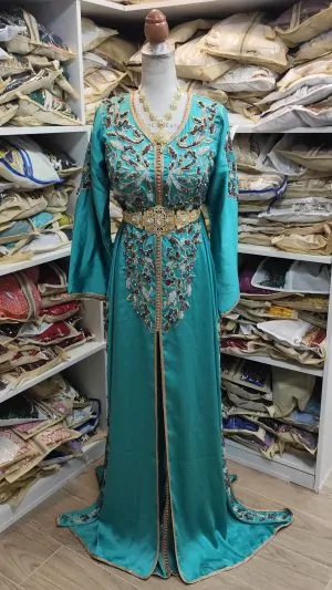 Gebrauchter marokkanischer Kaftan