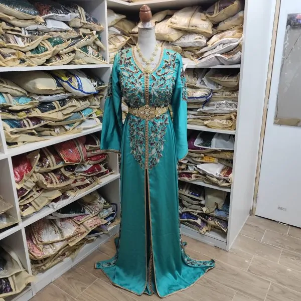 Gebrauchter marokkanischer Kaftan