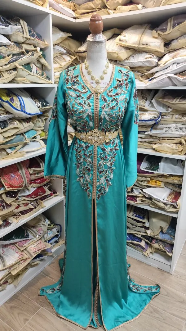 Gebrauchter marokkanischer Kaftan — photo 10