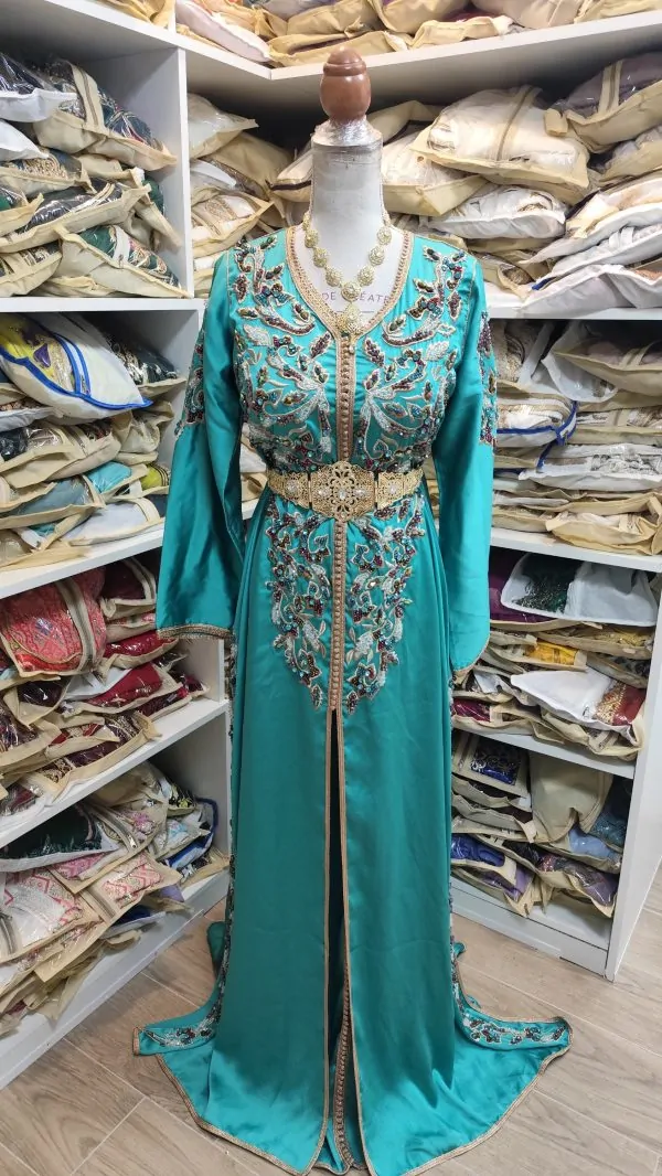 Gebrauchter marokkanischer Kaftan — photo 8