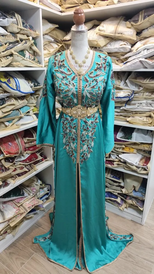 Gebrauchter marokkanischer Kaftan — photo 11