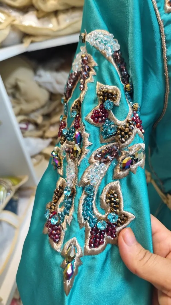 Gebrauchter marokkanischer Kaftan — photo 4