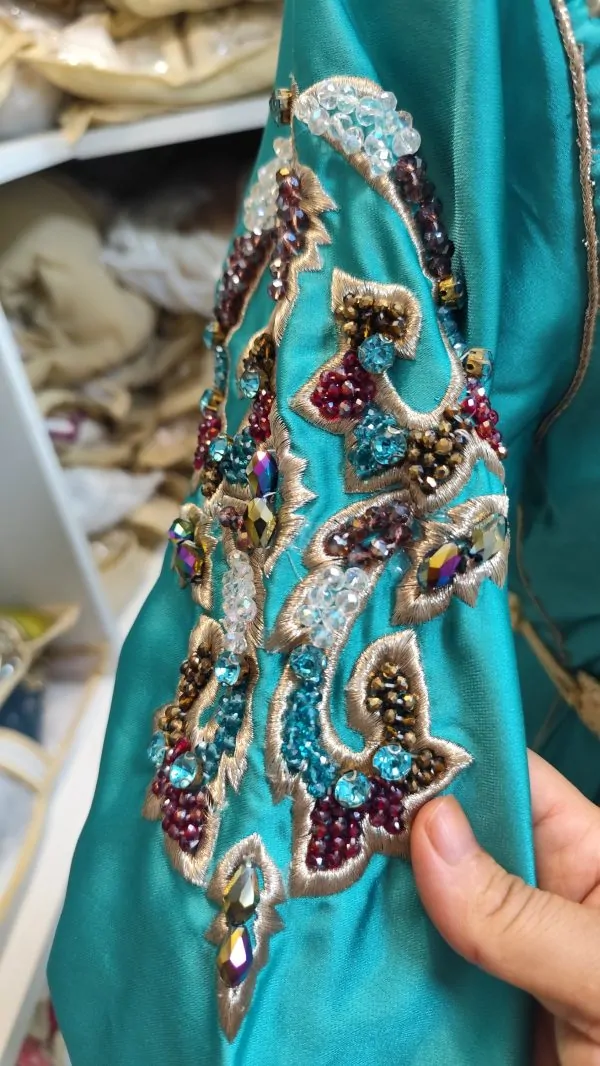 Gebrauchter marokkanischer Kaftan — photo 2