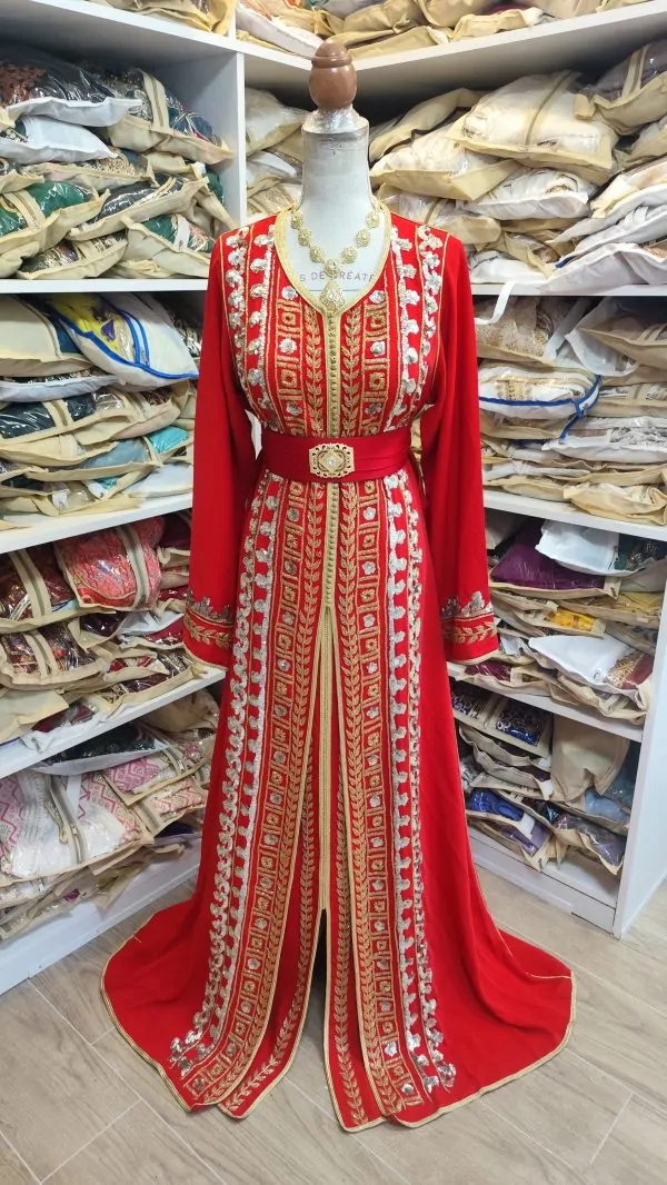 Gebrauchter marokkanischer Kaftan — photo 3