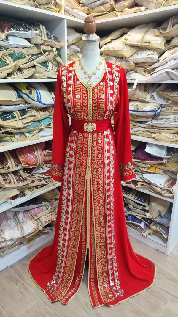 Gebrauchter marokkanischer Kaftan — photo 7