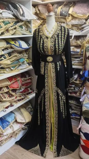 Gebrauchter marokkanischer Kaftan