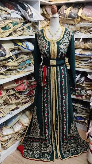 Gebrauchter marokkanischer Kaftan