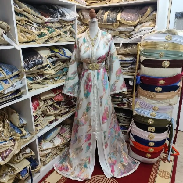 قفطان مغربي جديد مع حزام — photo 12