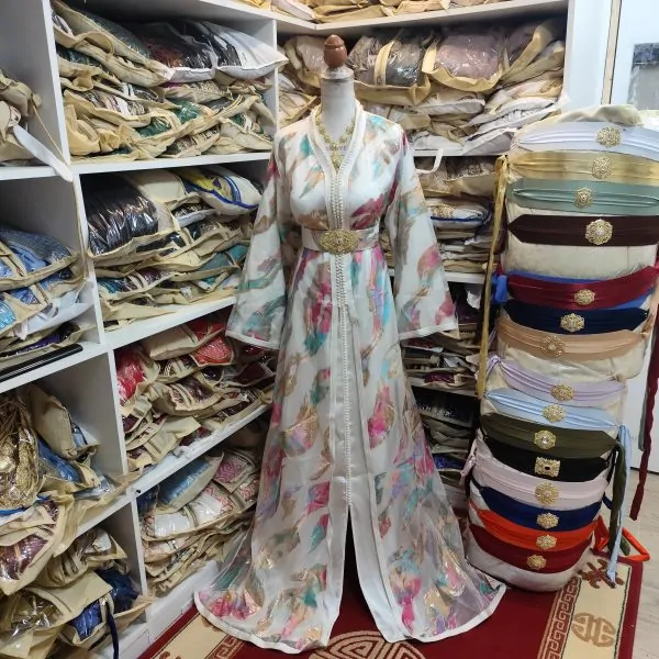 قفطان مغربي جديد مع حزام — photo 10