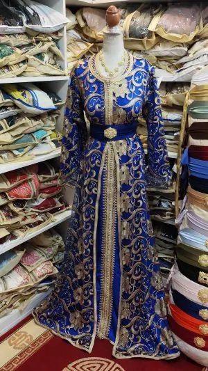 Gebrauchter marokkanischer Kaftan