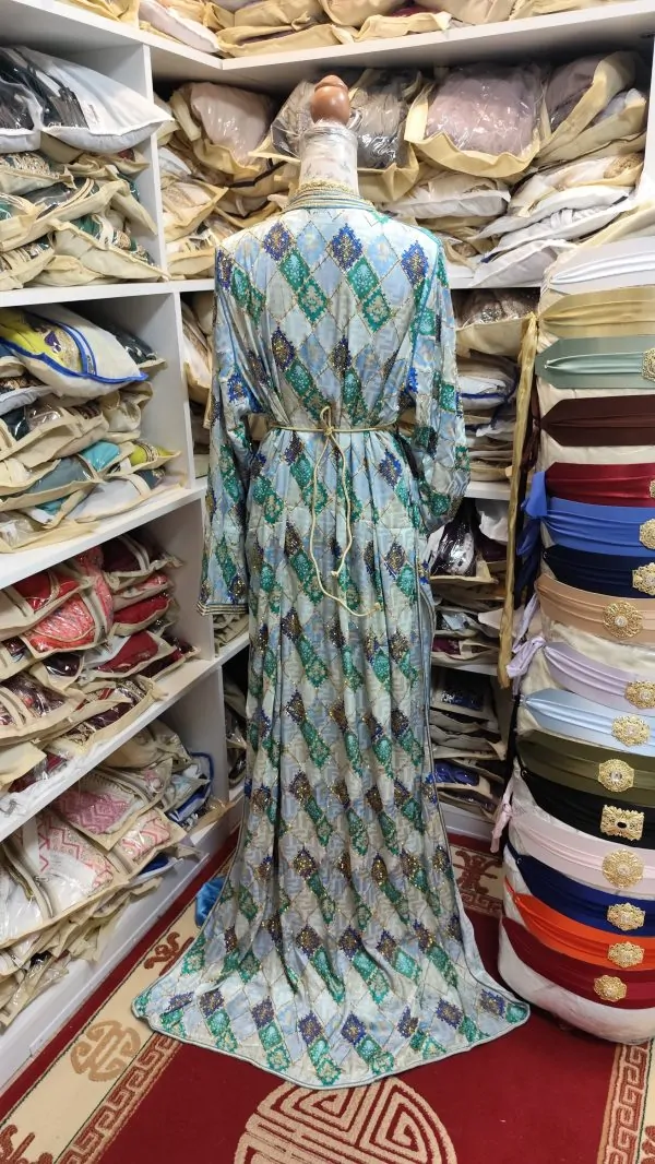 caftan marocain neuf grande taille 66cm avec ceinture — photo 12