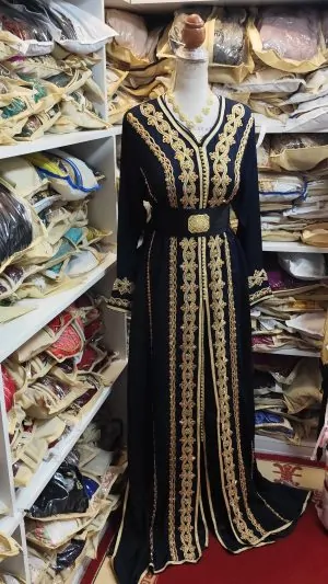 Gebrauchter marokkanischer Kaftan
