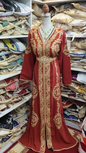 Neuer gefütterter marokkanischer Kaftan