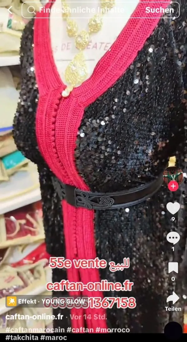 4caftan marocain plus une ceinture — photo 4