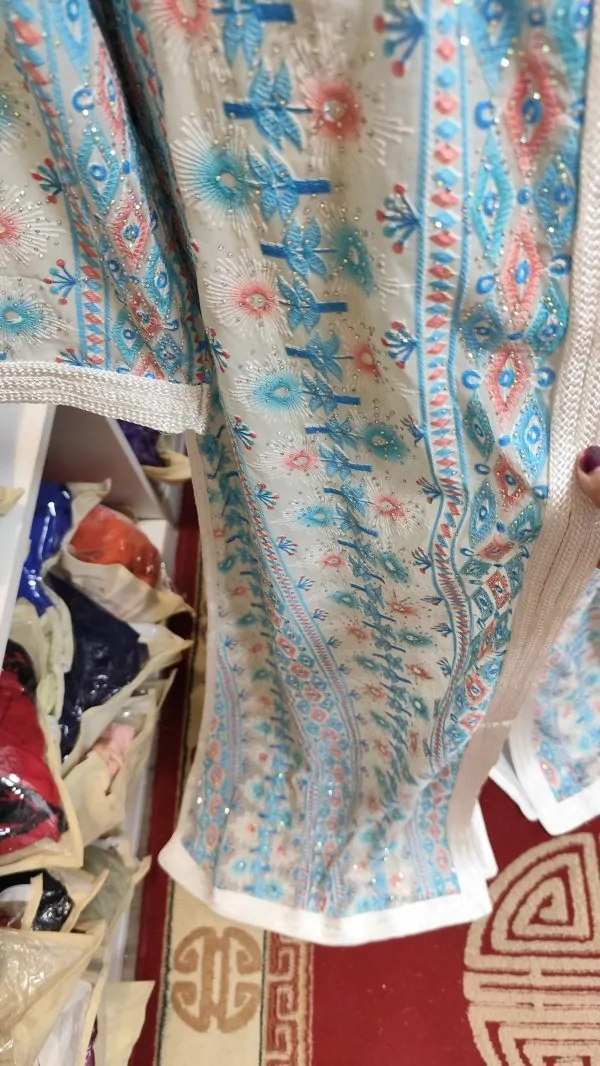 caftan marocain neuf avec ceinture — photo 3