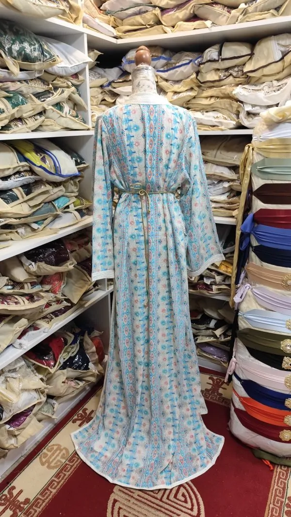 caftan marocain neuf avec ceinture — photo 4