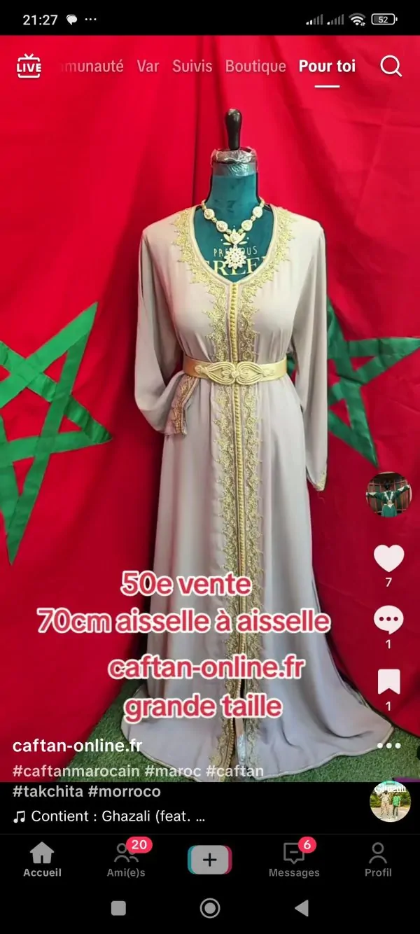 deux Caftan marocain d occasion — photo 2