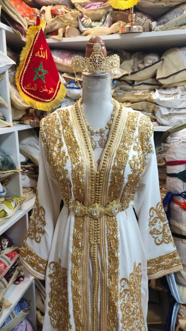 Neuer gefütterter marokkanischer Kaftan — photo 7