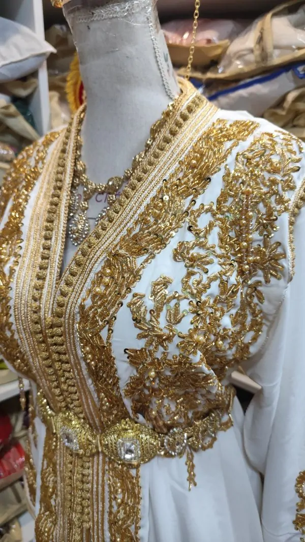 Neuer gefütterter marokkanischer Kaftan — photo 8