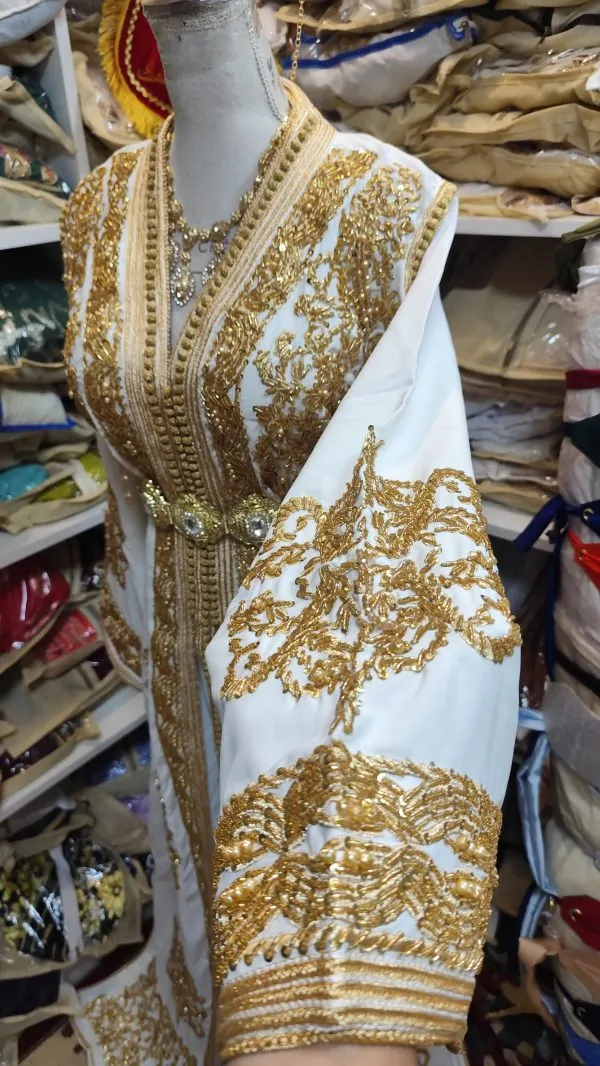 Neuer gefütterter marokkanischer Kaftan — photo 4