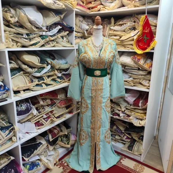 New lined Moroccan caftan
