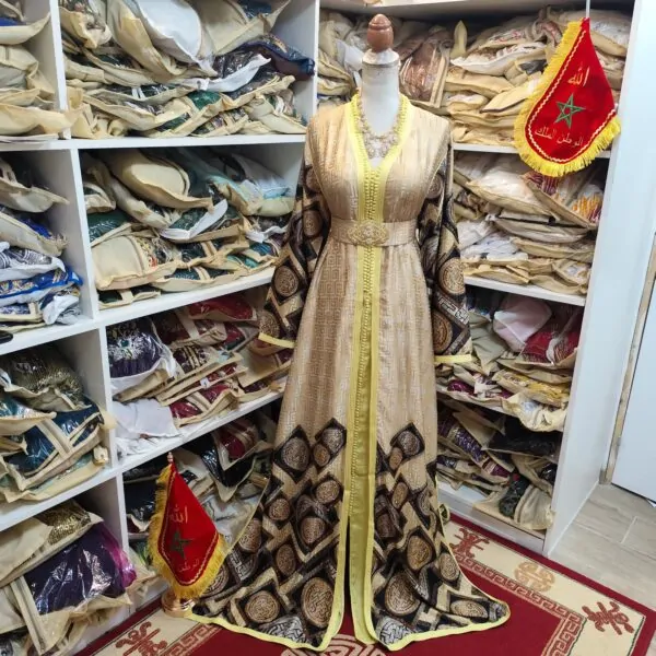caftan marocain neuf avec ceinture — photo 13