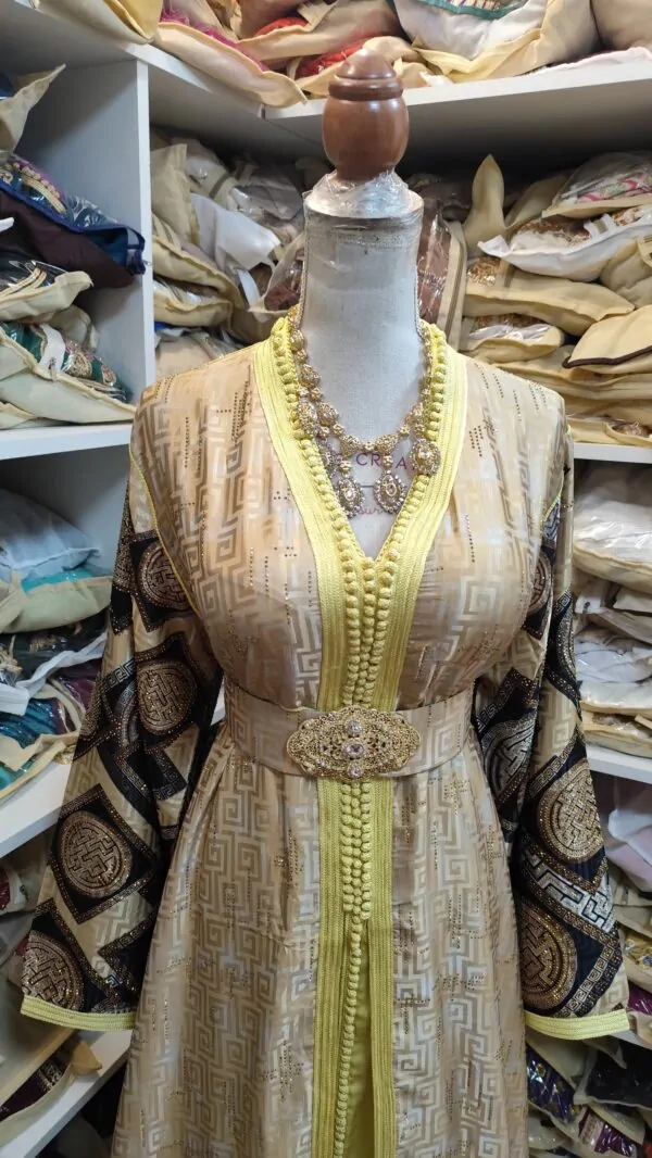 caftan marocain neuf avec ceinture — photo 2