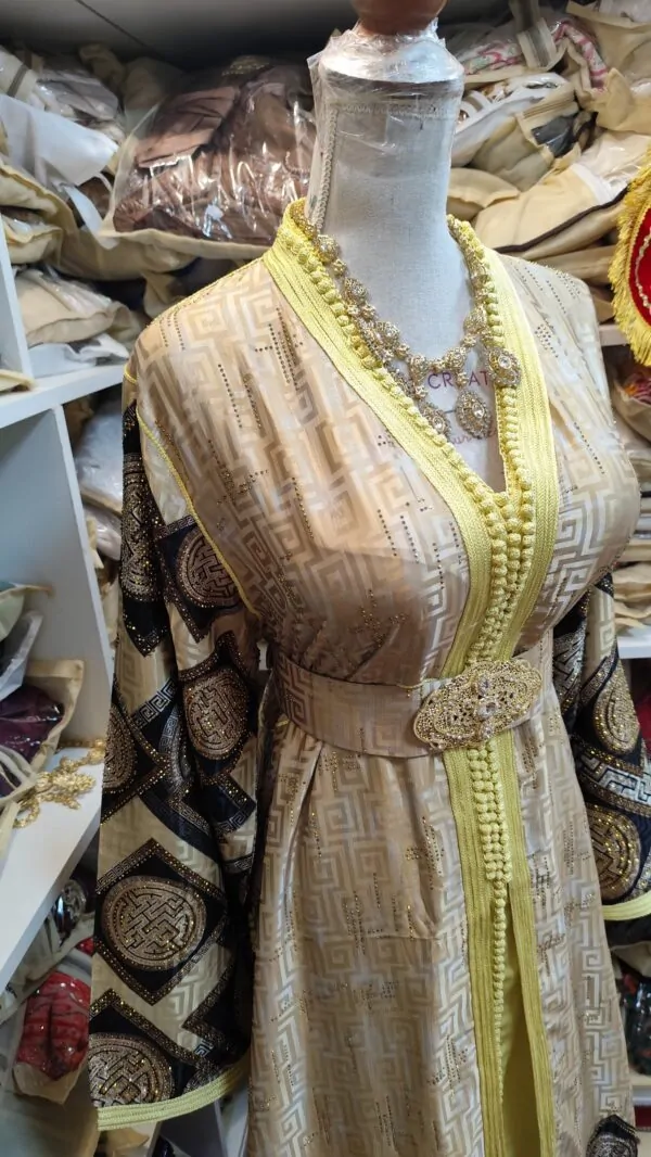 caftan marocain neuf avec ceinture — photo 12