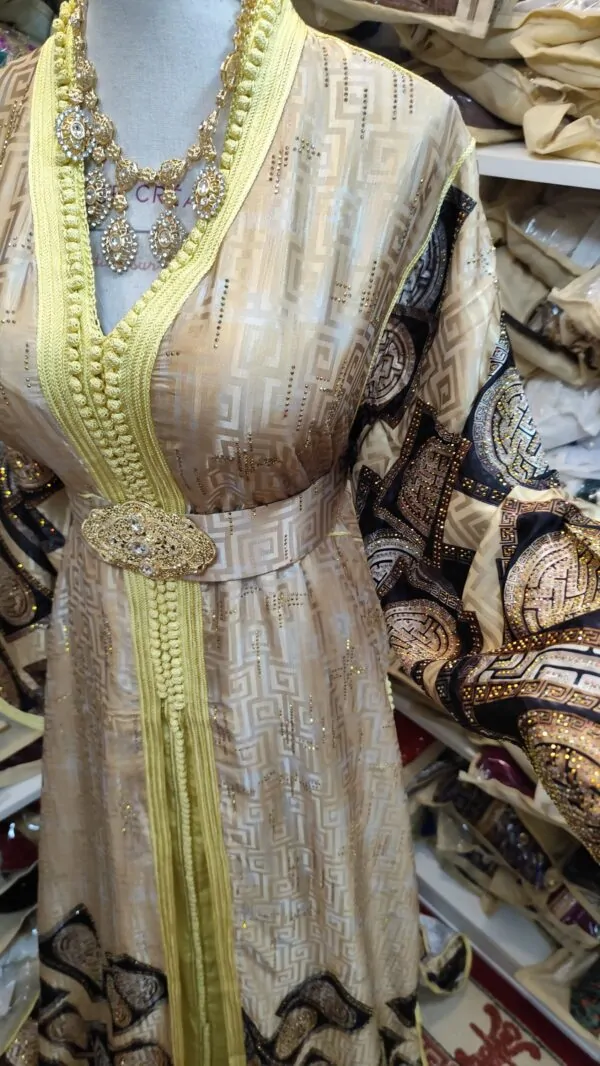 caftan marocain neuf avec ceinture — photo 4