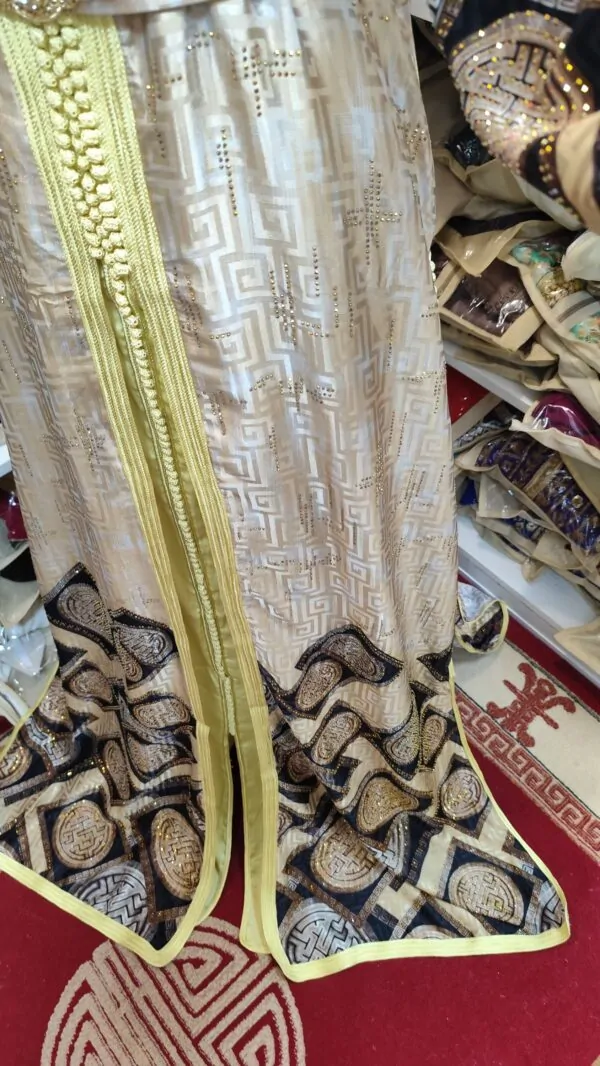 caftan marocain neuf avec ceinture — photo 3